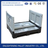 กล่องพาเลทพลาสติกพับได้แข็งแบบพับได้สำหรับอุตสาหกรรมอาหาร