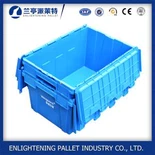 กล่องพลาสติกสำหรับย้ายของที่สามารถนำกลับมาใช้ใหม่ได้