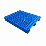 การจัดวางพาเลทลอจิสติก HDPE พลาสติกสำหรับงานหนัก