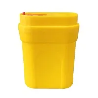 ภาชนะชาร์ปพลาสติกแบบใช้แล้วทิ้งเพื่อความปลอดภัยทางการแพทย์