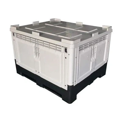 ถังขยะพลาสติก Nally Mega Bin แบบแข็งพร้อมฝาปิด